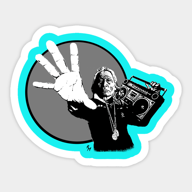 Thunder of Drums Sticker by MartinezArtDesign